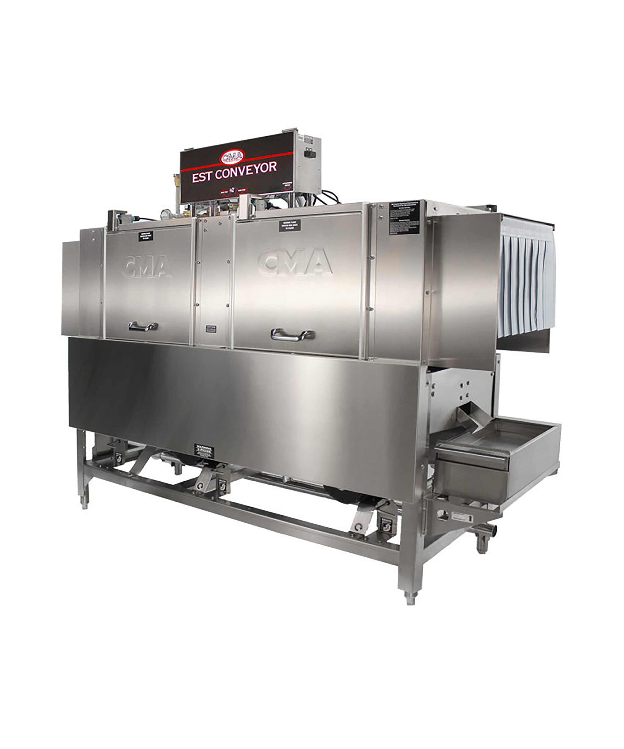 (image for) CMA Model EST-66 EXT, Conveyor Dishwasher, w/ETemp Right - Left