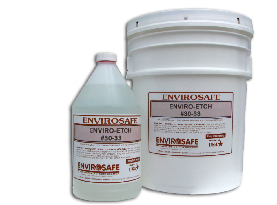 (image for) Enviro-etch, 1 gallon- 200-250 sq.ft./gal
