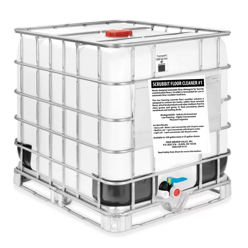 (image for) Scrubbit Floor Cleaner #1, 275 gal Tote