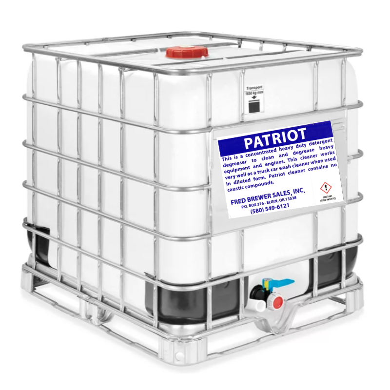 (image for) Patriot Soap, Heavy Duty Degreaser, 275 gal Tote