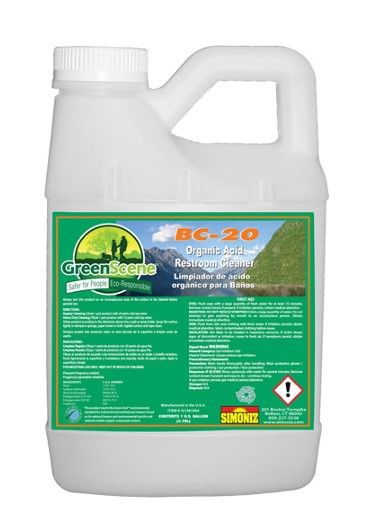 (image for) Simoniz Green Scene BC-20, 4 gal case