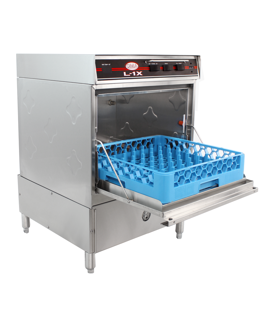 (image for) CMA Model L-1X, Low Temperature Undercounter Glasswasher, w/Heater