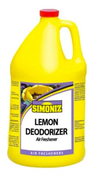 (image for) Simoniz Lemon Deodorizer, 4 gal case 