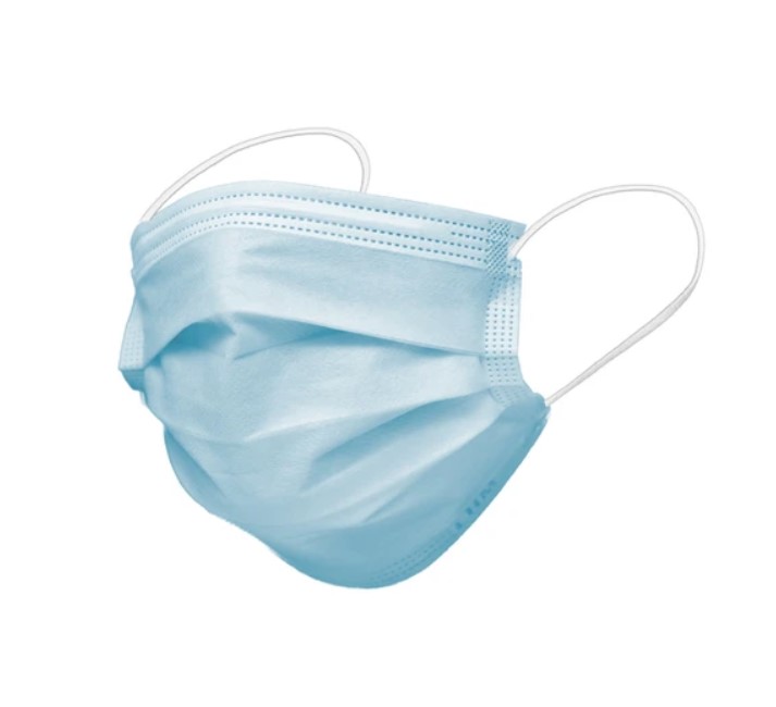 (image for) LHM Procedure Mask (Blue), ASTM Level 3, Box of 50