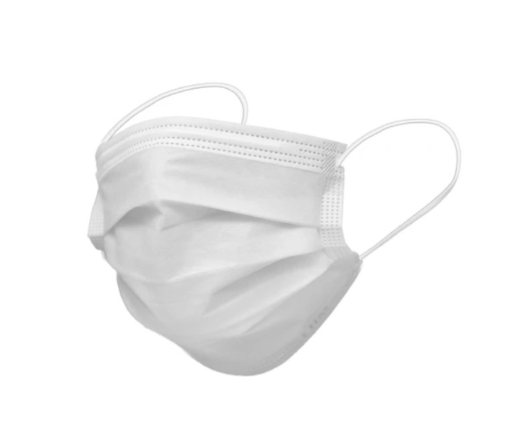 (image for) LHM Procedure Mask (White), ASTM Level 3, Box of 50