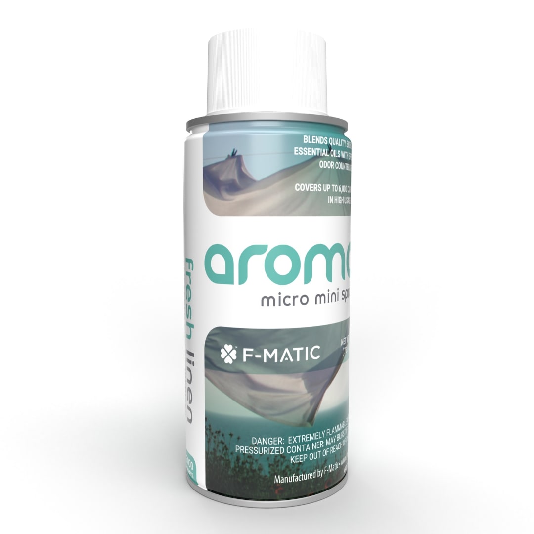 (image for) F-Matic Micro Mini Metered Spray Linen Fresh, case of 12