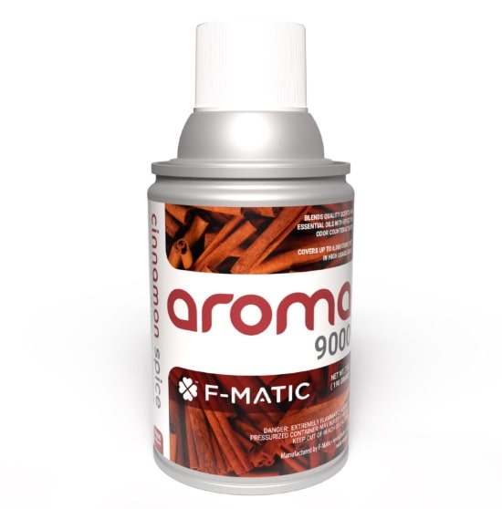 (image for) F-Matic 9000 Cinnamon - Metered Dry Spray Refill, case of 12