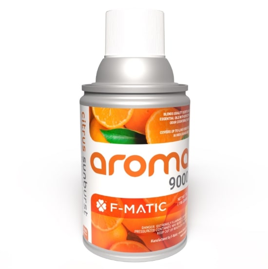 (image for) F-Matic 9000 Citrus Sunburst - Metered Dry Spray Refill, case of 12