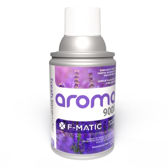 (image for) F-Matic 9000 Fresh Lavender - Metered Dry Spray Refill, case of 12