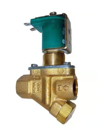 (image for) DEMA Stainless Steel Normally Open Mini Diaphragm Solenoid Valve with 3-150 Psi Pressure, 3/8" NPT, 2 CV Flow Factor, 15.49 GPM