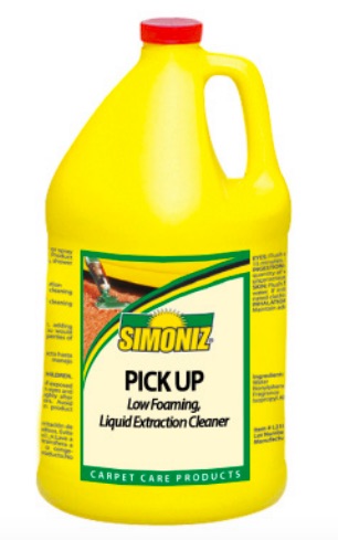 (image for) Simoniz Pick Up Carpet Extractor Detergent, 4 gal case
