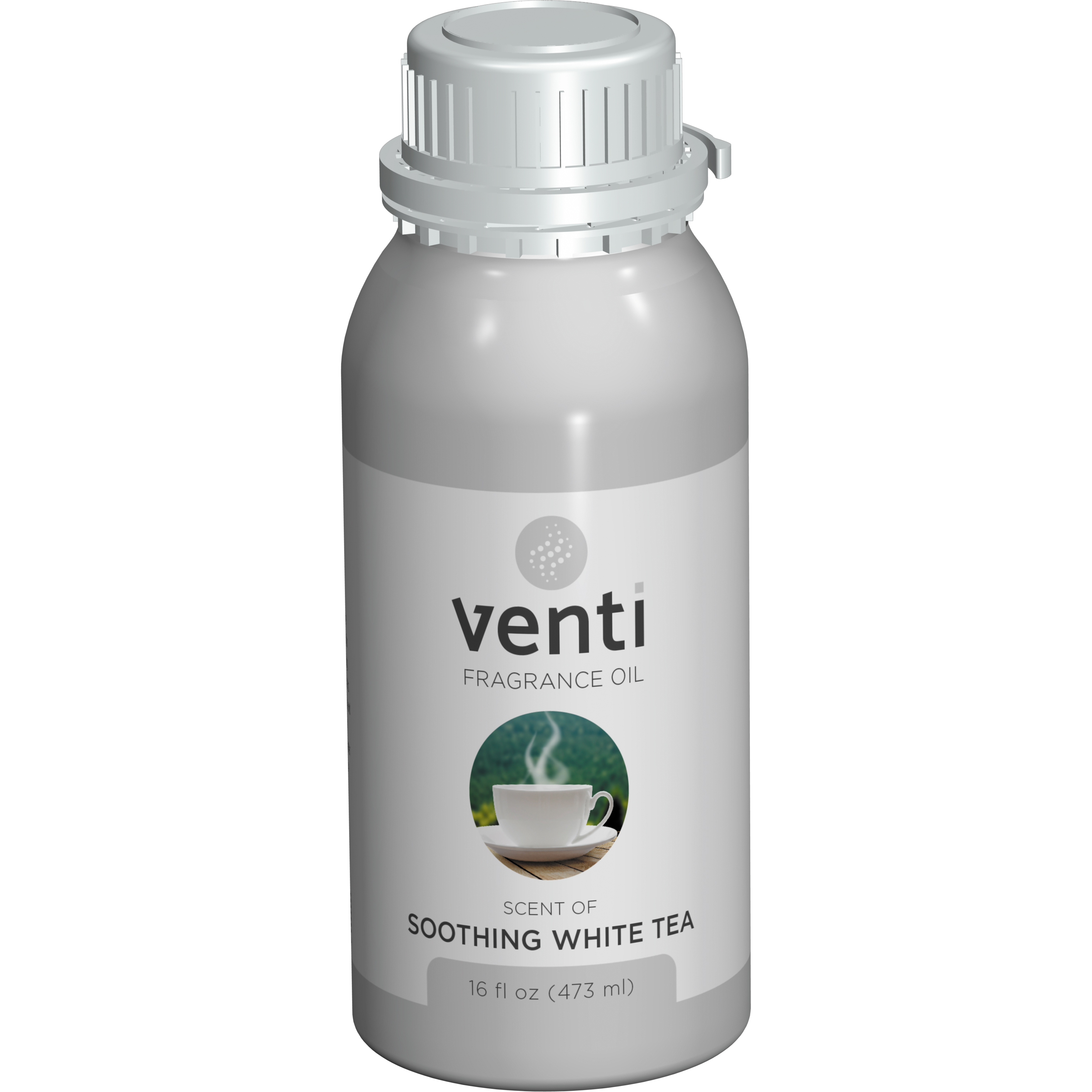 (image for) F-Matic Venti Soothing White Tea 16 oz Diffuser Fragrance Refill, case of 4
