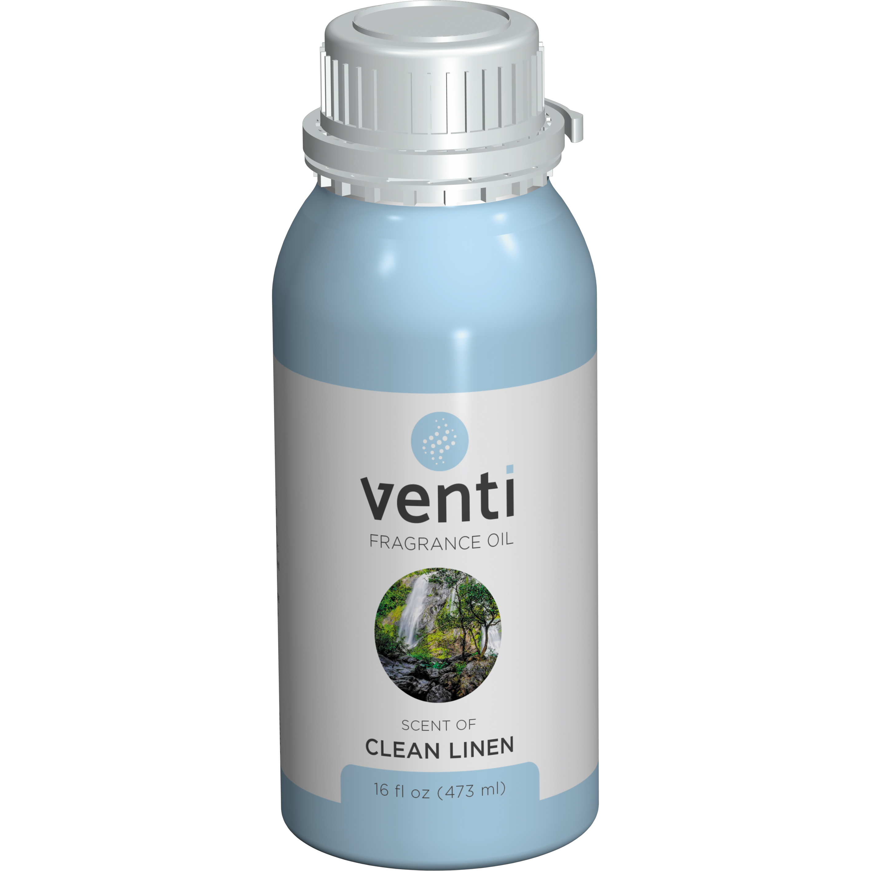 (image for) F-Matic Venti Clean Linen 16 oz Diffuser Fragrance Refill, case of 4