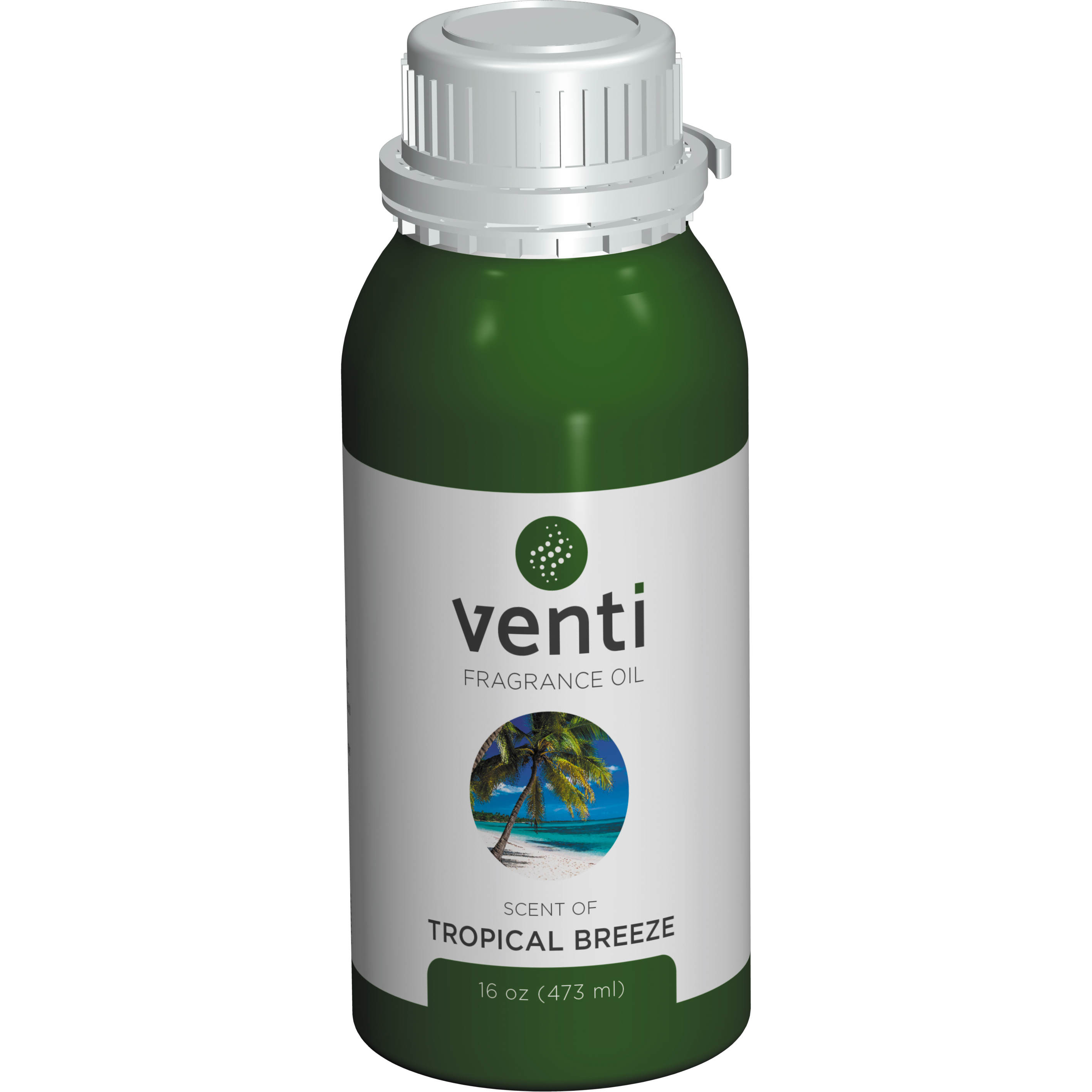 (image for) F-Matic Venti Tropical Breeze 16 oz Diffuser Fragrance Refill, case of 4