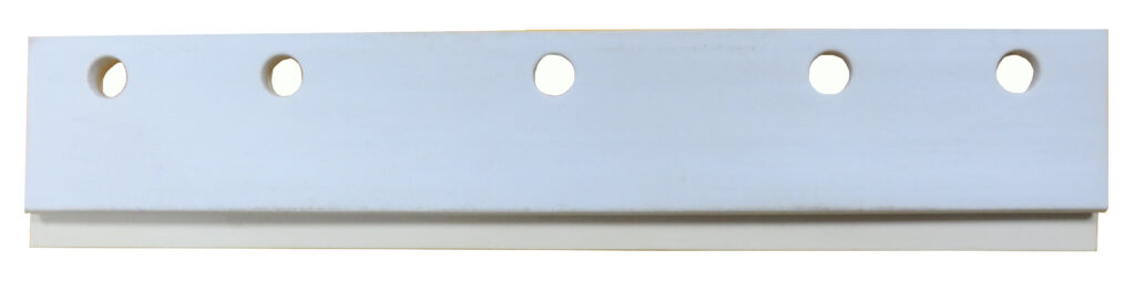 (image for) 12" Off-White Neoprene and White Vinyl Squeegee Refill Blade for A Line, case of 12