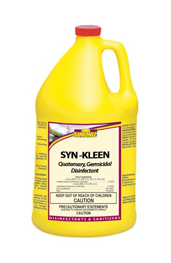 (image for) Simoniz Syn-Kleen Hospital Disinfectant, 4 gal case