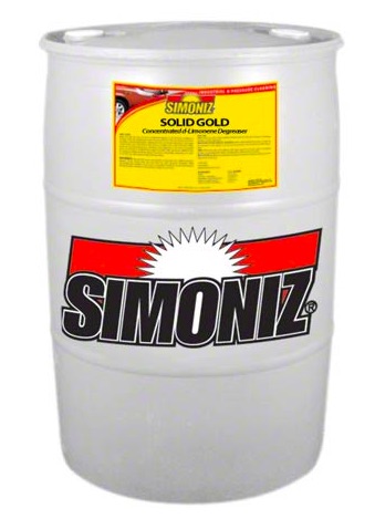(image for) Simoniz Solid Gold, d-Limonene Degreaser, 55 gal drum