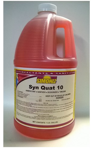 (image for) Simoniz Syn Quat 10, Disinfectant, 5 gal pail