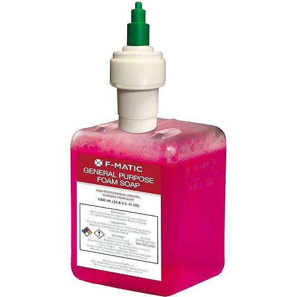 (image for) F-Matic General Purpose Foam Soap, case of 4