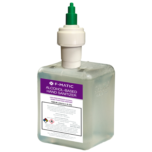 (image for) F-Matic Alcohol-based Foam Hand Sanitizer 1000 mL Refill, case of 4
