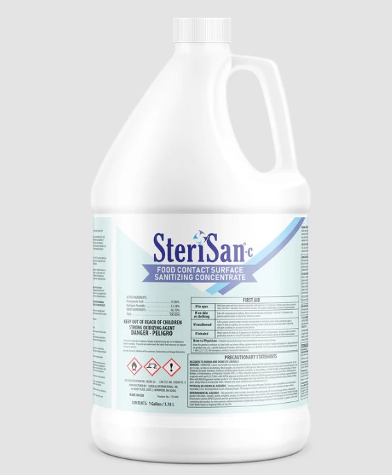 (image for) SteriSan-C Sanitizer, case of 4 gallons