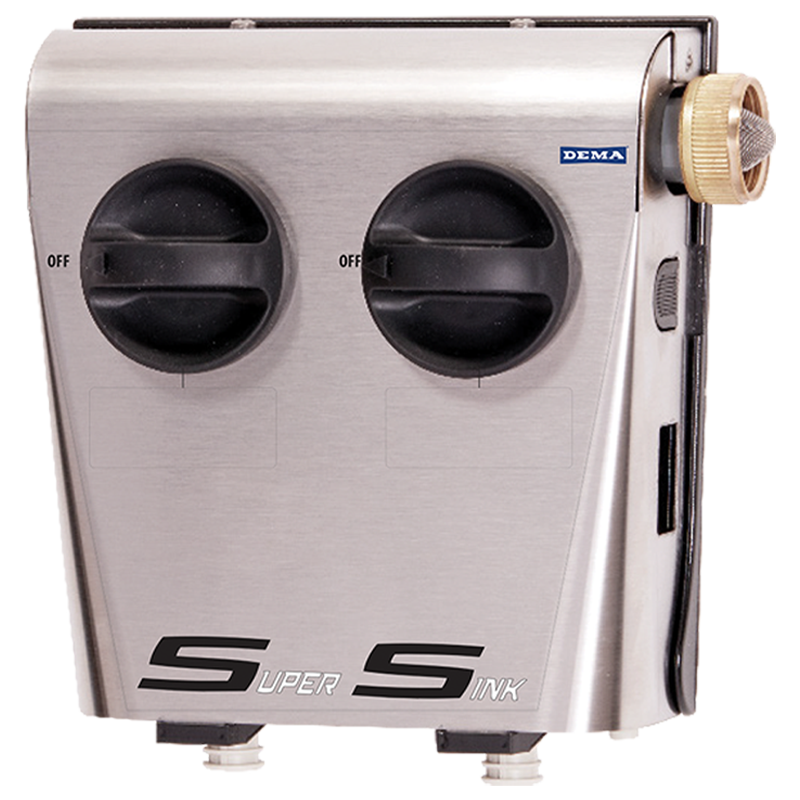 (image for) DEMA SUPESINK DUAL AIRGAP-CF COMPLETE
