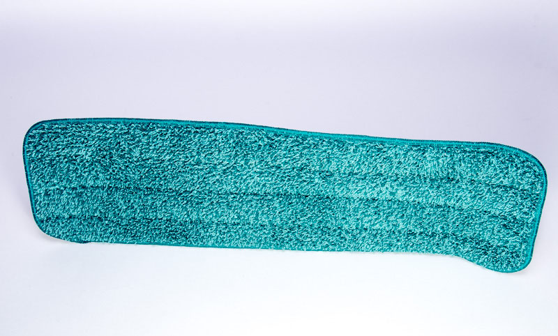 (image for) Green Microfiber Wet Pads, 5.3x20", case of 100