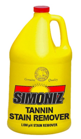 (image for) Simoniz Tannin Stain Remover, 4 gal case