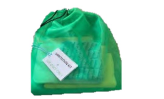 (image for) 13" x 16" Nylon Green Laudry Bags, case of 100