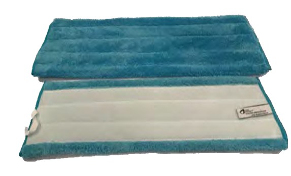 (image for) 18" x 5.5" Microfiber Dust Mop Head, Velcro Back, case of 240