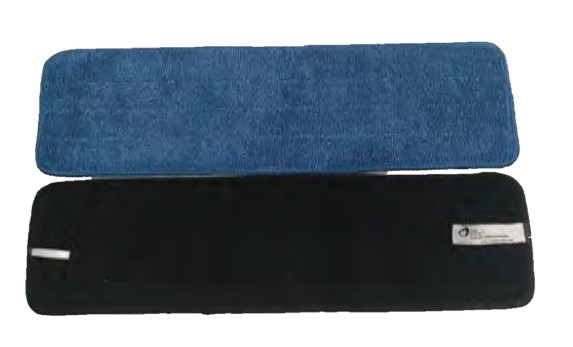 (image for) 20" x 5.5" Microfiber Wet Mop, Velcro Back, case of 240