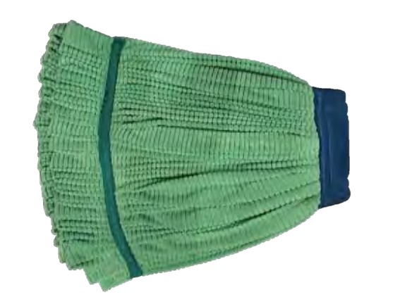 (image for) Green Microfiber Tube Mop, case of 12