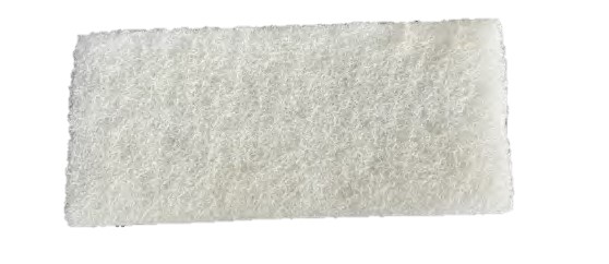 (image for) 10" x 5.5" x 3/4" White Nylon Scrubber Pad, case of 240