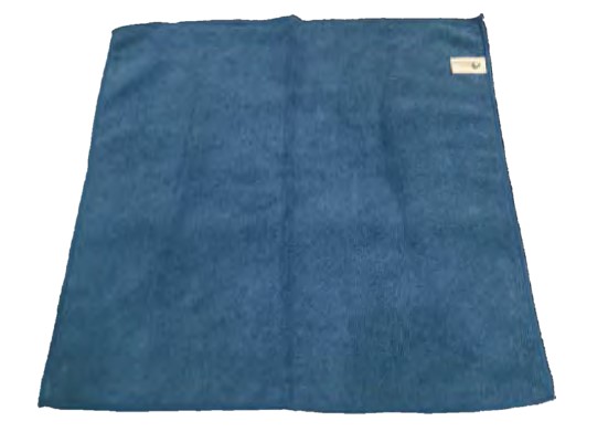 (image for) 16" x 16" Blue Microfiber Cloth, case of 240