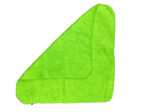 (image for) 16" x 16" Lime Green Microfiber Towels, 285 GSM, case of 240
