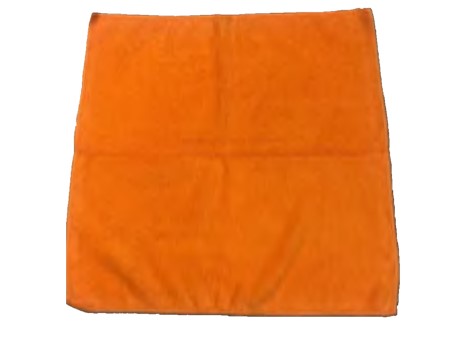 (image for) 16" x 16" Orange Microfiber Cloth, case of 240