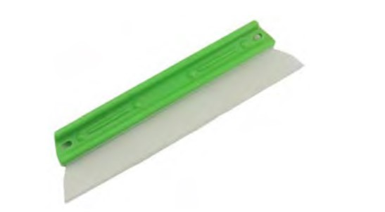 (image for) 11" T-Blade Silicone Squeegee, Green, case of 15