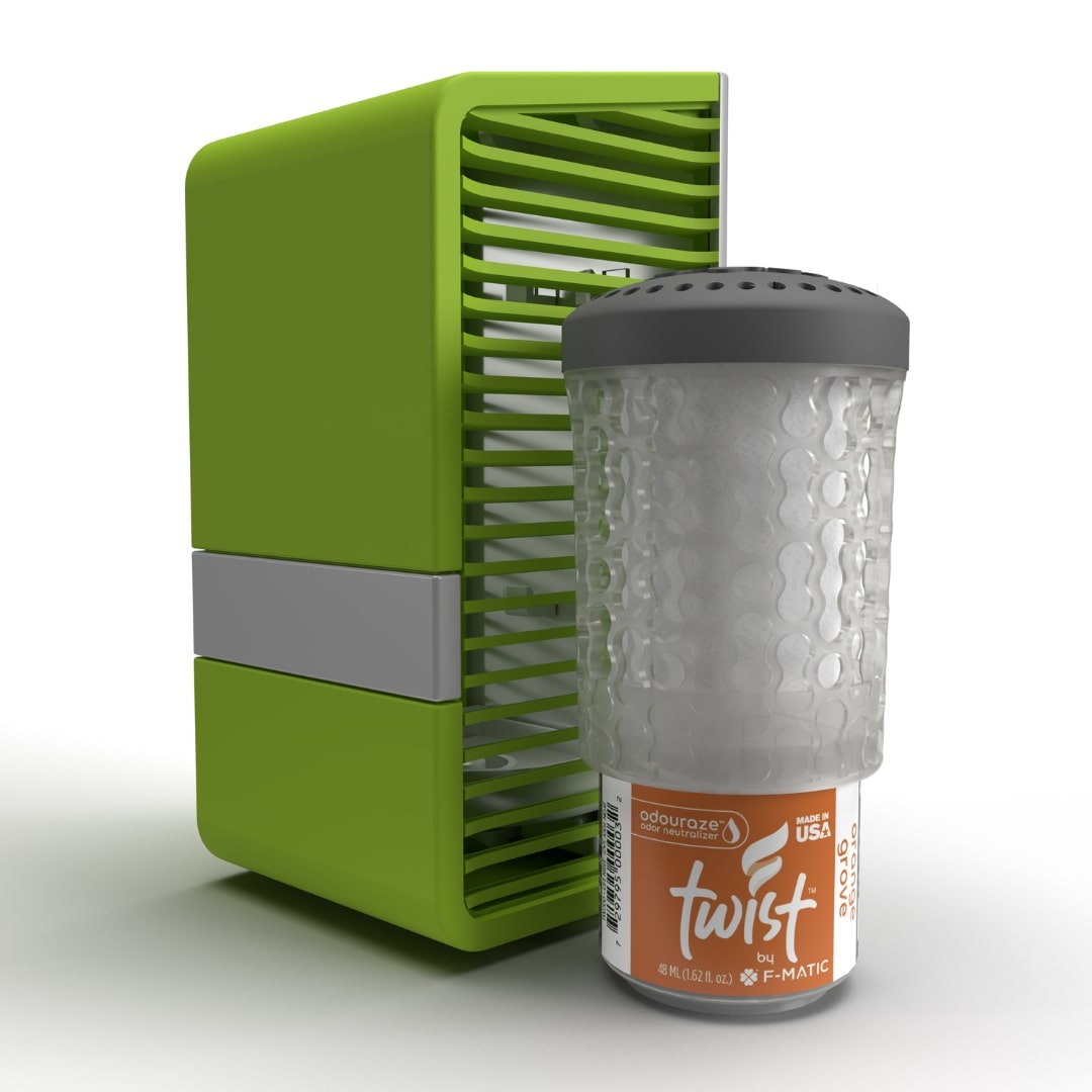 (image for) F-Matic Green Matte Mini Dispenser for Twist, case of 12