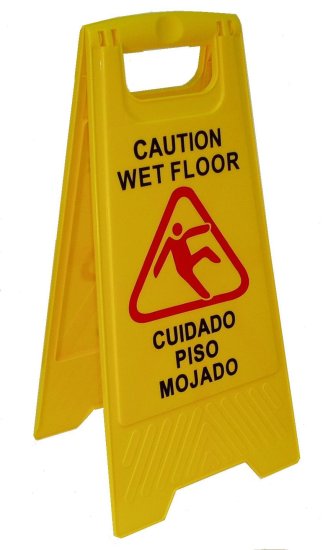 (image for) Wet Floor Signs