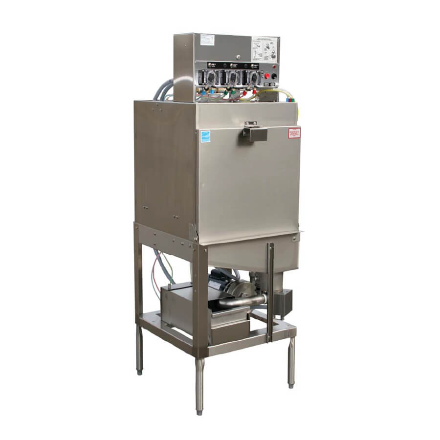 (image for) AWS Energy-Star, Low-Temp, Single Rack - Single Door, Front Load, Overshelf/Undershelf, Upright Dish Machine