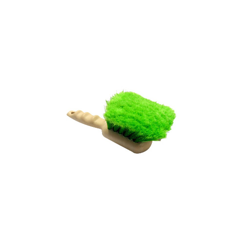 (image for) 8" Medium Stiff Flagged Green Fiber Utility Brush, case of 12