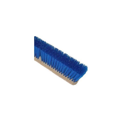 (image for) 18" Blue Plastic Garage Brush, case of 12