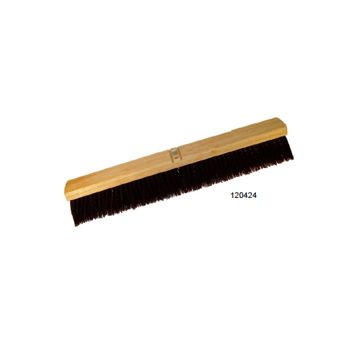 (image for) 36" Maroon Polypropylene Bolt-On Style Floor Brush, case of 6