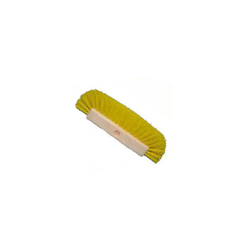 (image for) 10" Multi-Surface Deck Scrub w/ Side Bristles - YELLOW, case of 12
