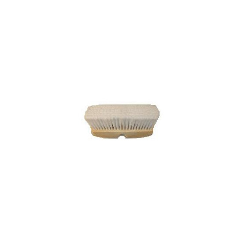 (image for) 10" White Flagged Acid Resistant Truckwash, case of 12