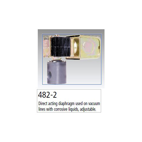 (image for) DEMA Direct Acting Corrosive Liquid Solenoid Valve used on Vaccum Lines, 1/4" NPT, 5/32" Orifice Diameter, 0.27 CV Flow Factor,