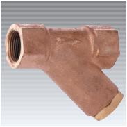 (image for) DEMA Y-Type Line Brass Strainer, 1" NPT Pipe Size
