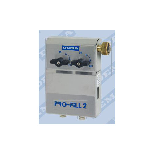 (image for) DEMA ProFill Dual Product Ball Valve Sink Dispenser, 2 Product System with Air Gap Backflow Preventers