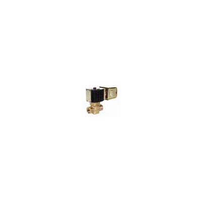 (image for) DEMA Brass Pilot Operated Piston Solenoid Valve, Normally Closed, 3/8" NPT, 0.281" Orifice Diameter, 150 psi Pressure