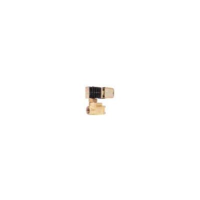 (image for) DEMA Brass Pilot Operated Piston High Pressure Solenoid Valve, Stainless Steel Sleeve, Normally Closed, 1/2" NPT, 0.500" Orifice